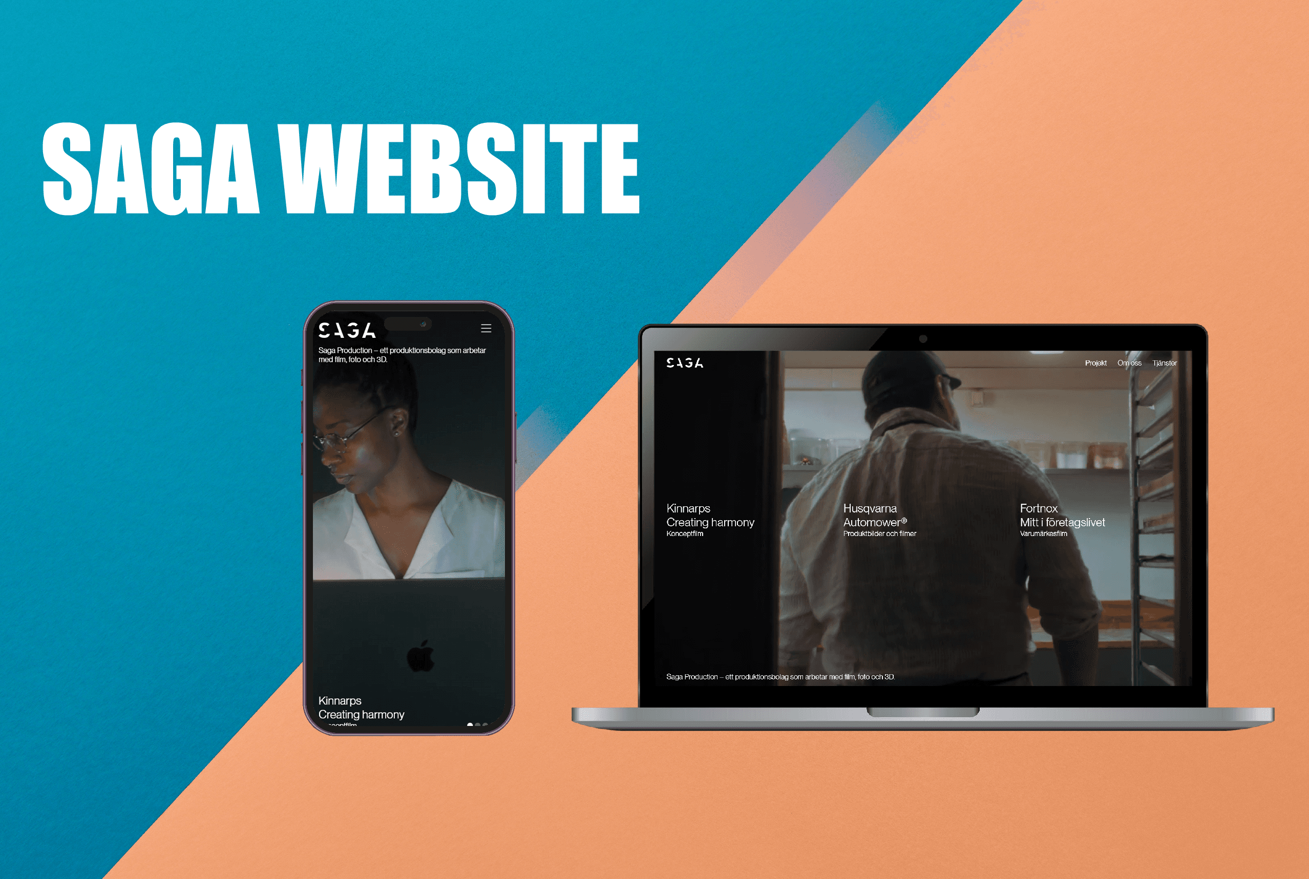 SAGA PRODUCTION WEBSITE